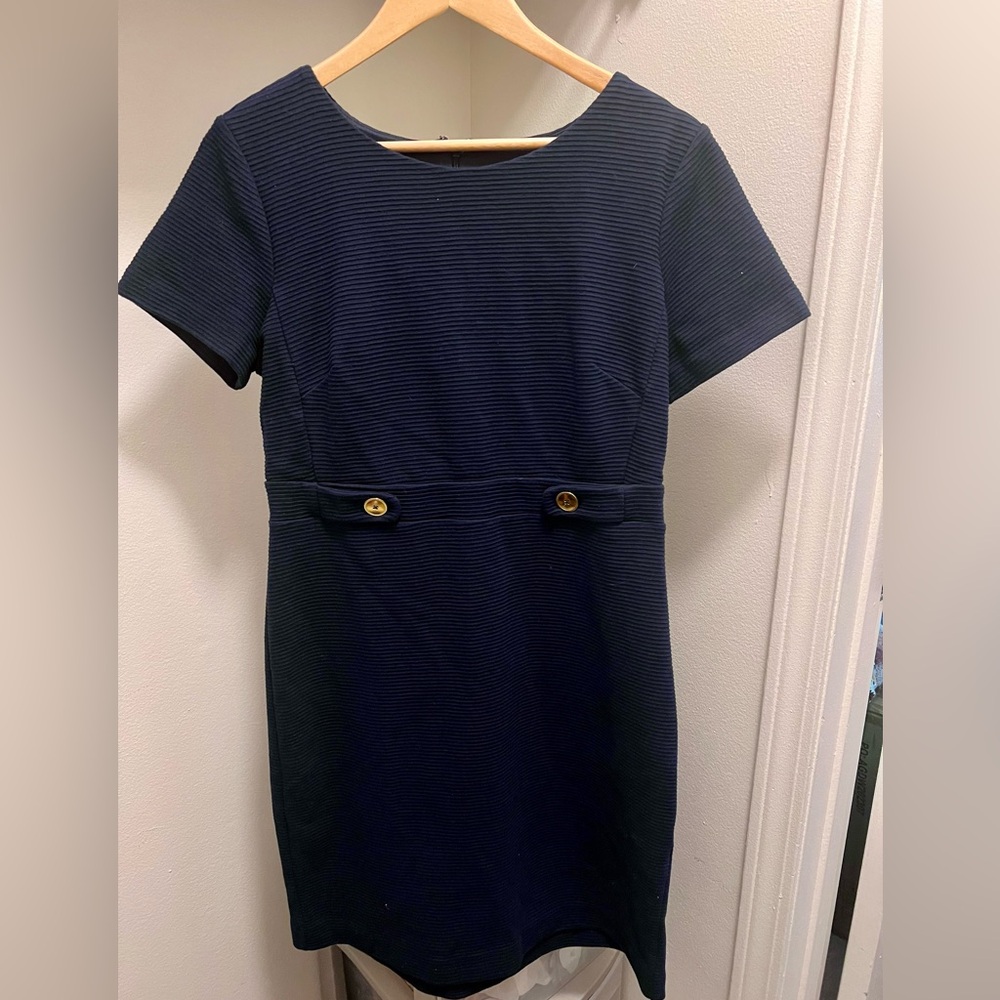 🧳 Ann Taylor Navy Dress - Perfect for travel!